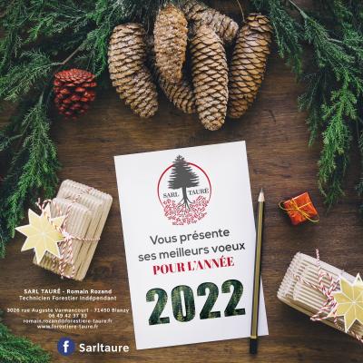 Taurë vous souhaite ses meilleurs voeux pour 2022