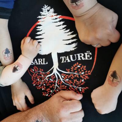 Les tatouages éphémères #TAURETATOO