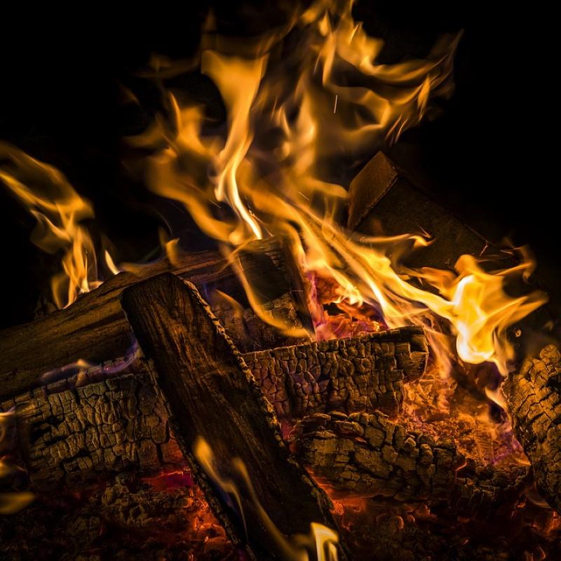 Feu de bois
