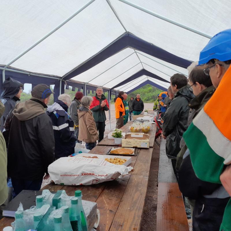 Présentation du semis de robinier faux acacia par l'ONF