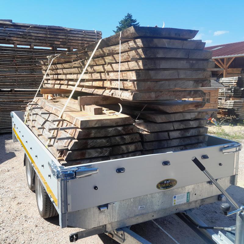 Livraison de plateaux de platanes