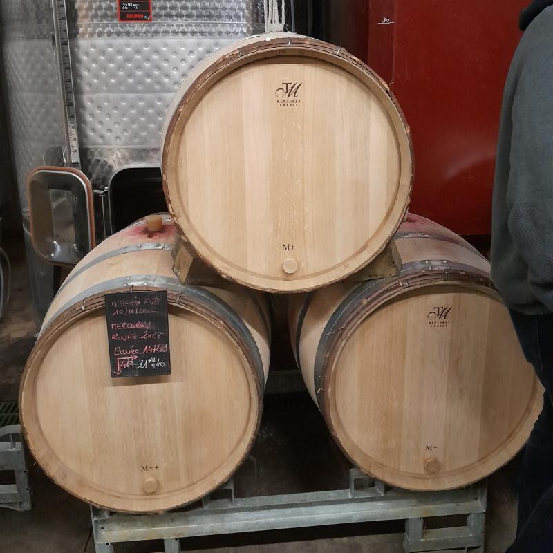 Des tonneaux du domaine Theulot Juillot
