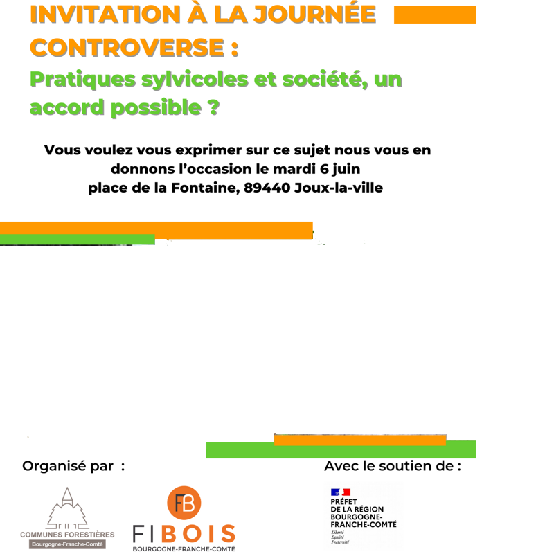 Invitation à la journée forestière controverse