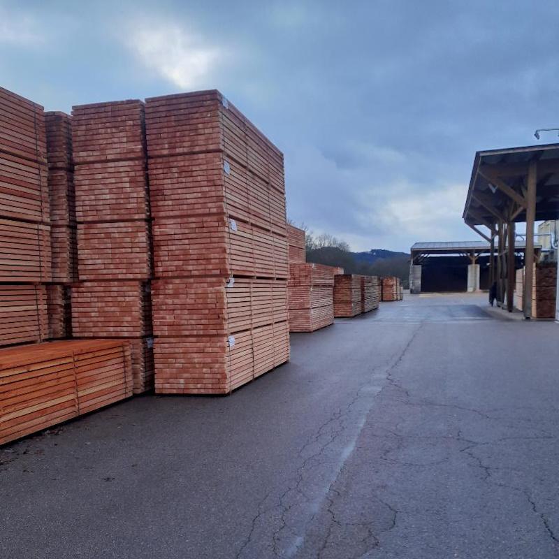 Le stock de planches extérieur FSA Autun