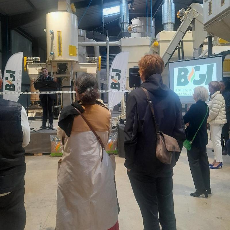 Intervention de David Roche à BGI Bourgogne Granulés Industrie