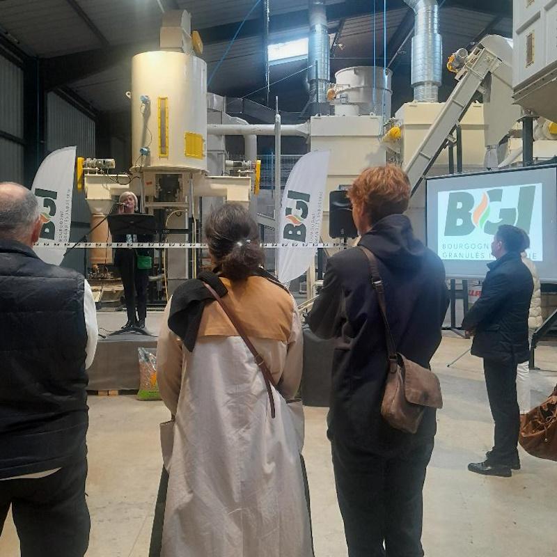 Intervention de Josiane Corneloup à BGI Bourgogne Granulés Industrie