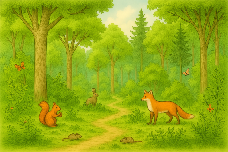 La futaie irrégulière